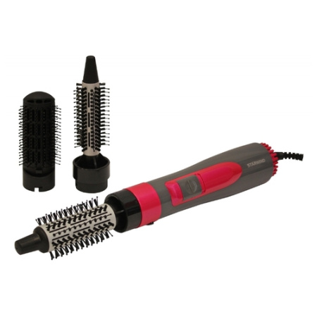 Фен-щетка Starwind SHP8501 серый/розовый