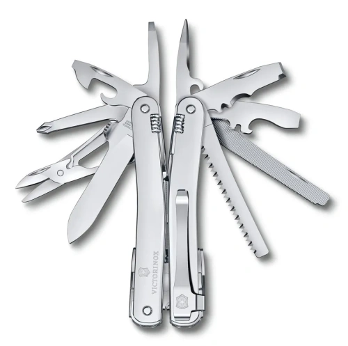 Мультитул Victorinox SwissTool Spirit MX Clip (3.0224.MKB1) 105мм 24функц. серебристый