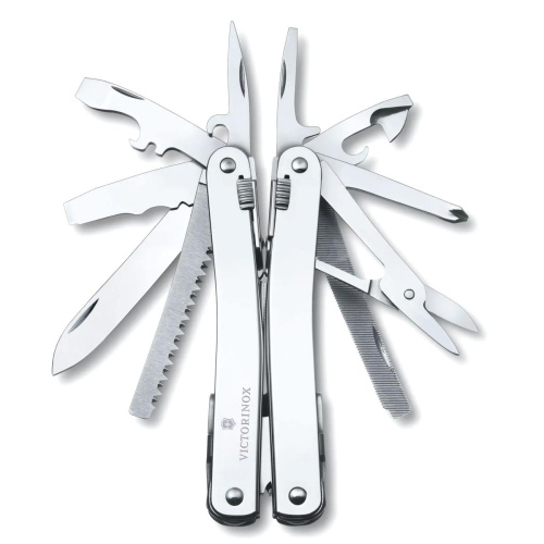 Мультитул Victorinox SwissTool Spirit X (3.0235.N) 105мм 35функц. серебристый подар.коробка