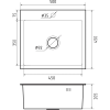 Мойка GranFest 5045 PVD графит мойка, нерж