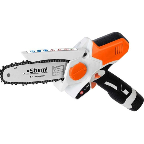 Электрическая цепная пила Sturm! CSC1804 дл.шины 6" 15.2cm 2АКБ и ЗУ