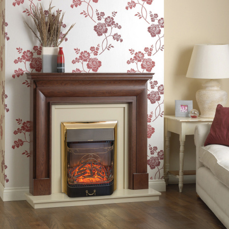 Электроочаг RealFlame Majestic Lux Brass