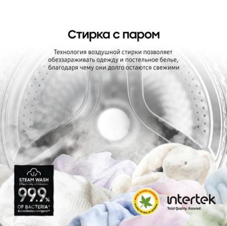 Стиральная машина Samsung WW11CG604CLBLP черный