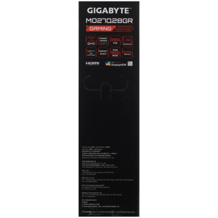 27" Монитор GigaByte MO27Q28GR черный