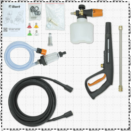 Мойка высокого давления Bort KEX-2800 (93416725)