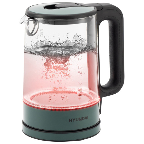 Электрочайник Hyundai HYK-S4805 темно-зеленый