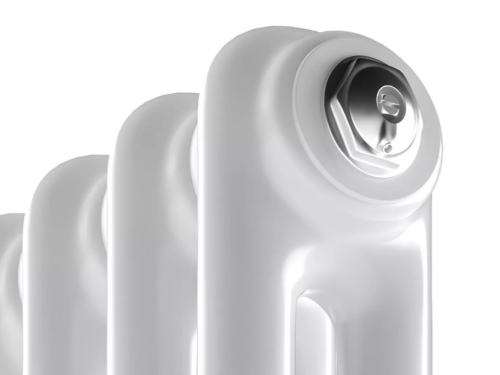 Стальной трубчатый радиатор Rifar Tubog Medical 2220/9 нижнее подключение D1 белый RAL 9016