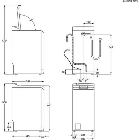 Стиральная машина Electrolux EW6T437A белый