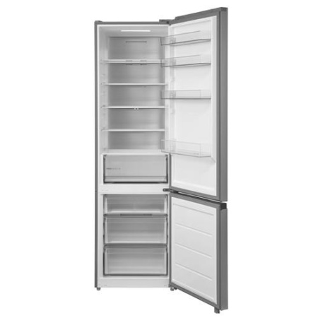 Холодильник с морозильником   Midea MDRB510FGF46IDM серебристый