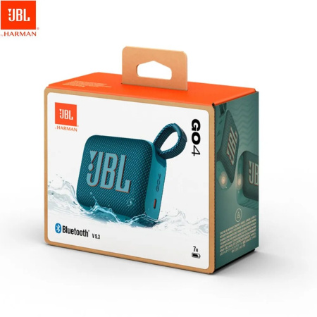 Портативная акустическая система JBL Go 4 синий