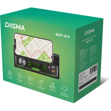 Автомагнитола Digma MCP-414