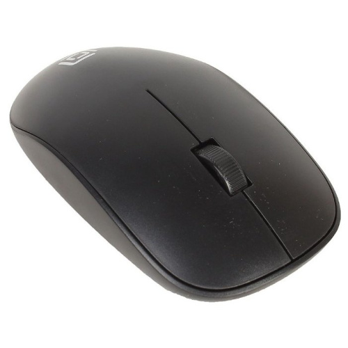 Клавиатура + мышь Oklick 230M клав:черный мышь:черный USB беспроводная