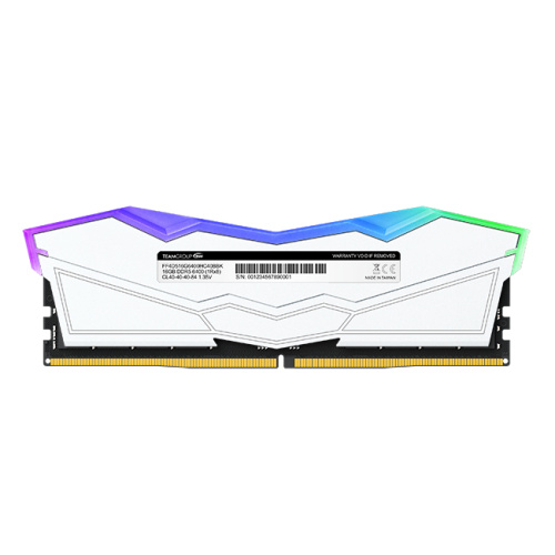 ОЗУ TEAMGROUP T-Force Delta RGB 32GB (FF4D532G6000HC38ADC01) (2x16GB) DDR5 6000MHz CL38 (38-38-38-78) 1.25V / White
