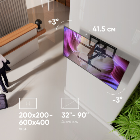 Кронштейн ONKRON SM6L Black