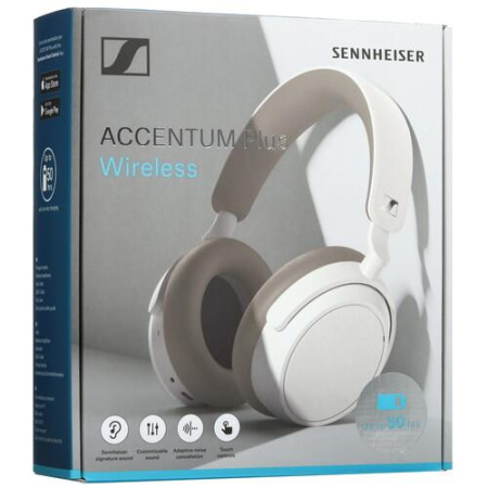 Беспроводные/проводные наушники Sennheiser Accentum Plus белый