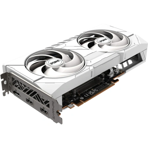 Видеокарта Sapphire AMD Radeon RX 9060XT (11350-02-20G) Pure AMD Radeon RX 9060 XT Gaming OC 16GB Dual 16ГБ Pure, GDDR6, OC, Ret