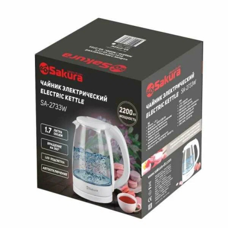 Электрочайник Sakura SA-2733W