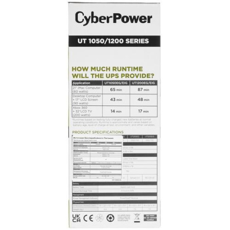 ИБП CyberPower UT1200EG