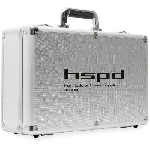 Блок питания HSPD HSI-3000PF-BK 3000W 80+ Platinum (ATX, 3.1, PCIe 5.1, Full modular, 1x24(20+4)pin 600mm, 2xCPU 8(4+4)pin 650mm)