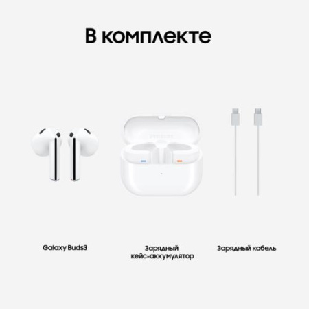 Наушники TWS Samsung Galaxy Buds 3 белый