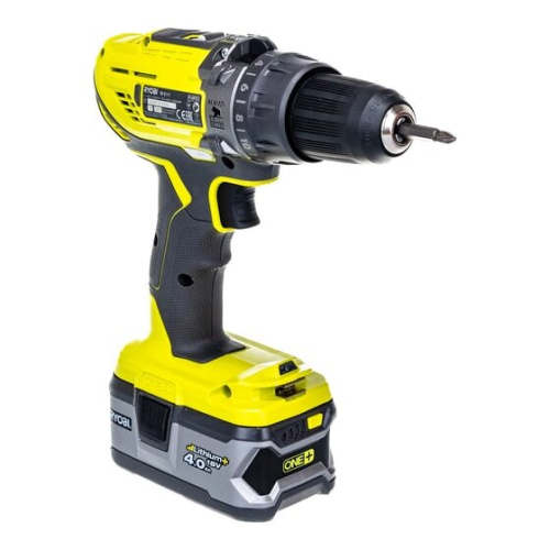 Дрель-шуруповёрт Ryobi ONE+ R18PD3-242S (5133003820) ударная 2АКБ+ЗУ