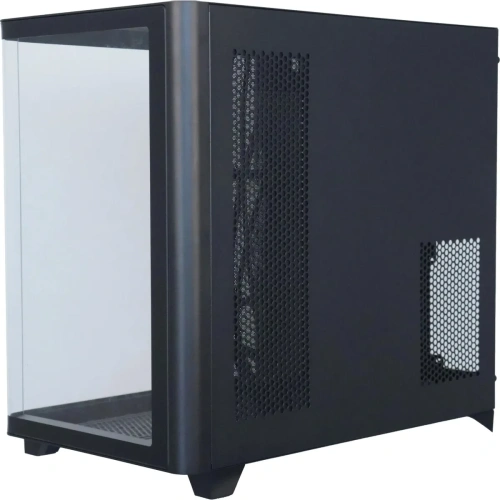 Корпус Accord ACC-R7AB, Midi-Tower, без БП, ATX, черный