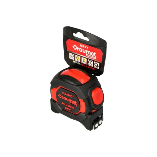 Рулетка DRAUMET Premium DP340-03 8 мx25 мм