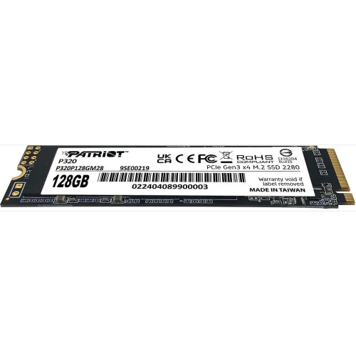 SSD Patriot P320 P320P128GM28 PCIe 3.0 x4 128GB M.2 2280
