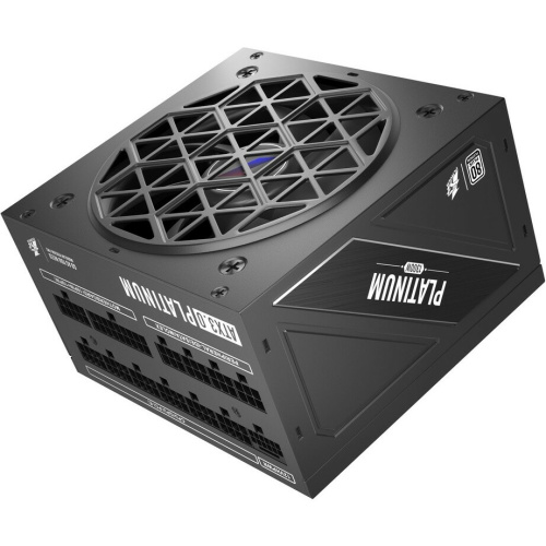 Блок питания 1STPLAYER NGDP Platinum 1300W Black (HA-1300BA3-BK) / ATX3.0, APFC, 80 Plus Platinum, SR + LLC + DC-DC, 120mm fan, full modular
