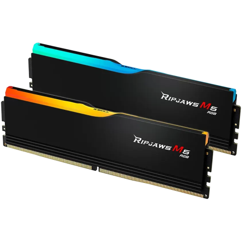 ОЗУ G.SKILL Ripjaws M5 RGB (F5-6000J3238F16GX2-RM5RK) 32GB (2x16GB) DDR5 6000MHz CL32 (32-38-38-96) 1.35V / Black