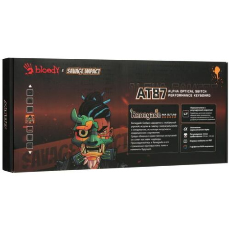 Клавиатура проводная A4Tech Bloody AT87 Renegade