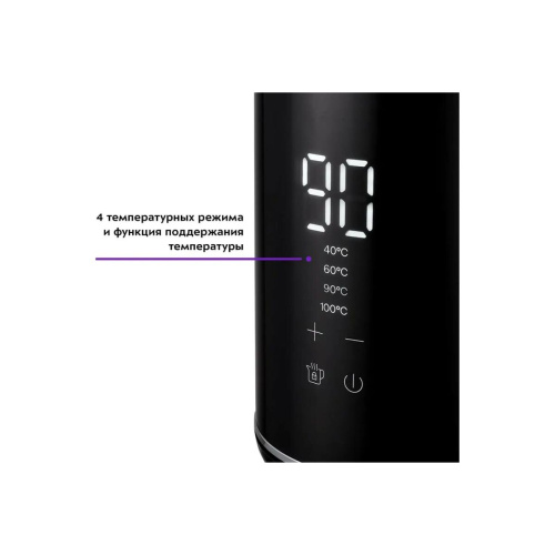 Чайник электрический Kitfort КТ-6131 черный