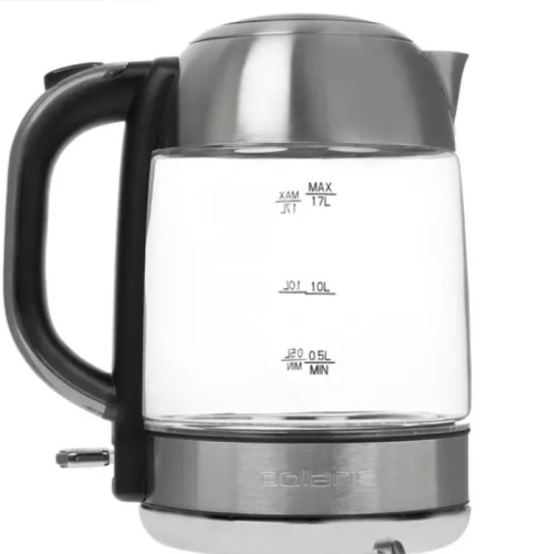 Чайник Polaris PWK 1791CGL серебристый матовый