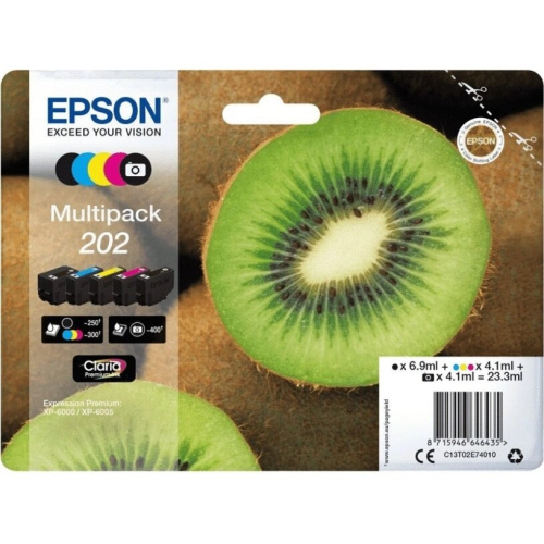 Картридж струйный Epson C13T02E74010 5цв. (20000стр) для Epson