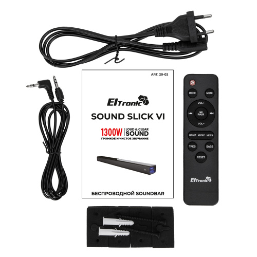 Саундбар ELTRONIC 20-02 Sound Slick 5 черный