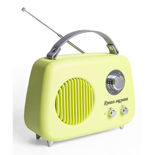 Радиоприемник портативный Сигнал БЗРП Fresh РП-343 (10125) зеленый USB SD/microSD