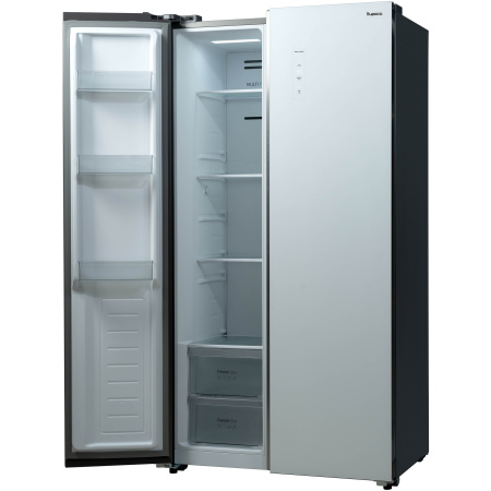 Холодильник Бирюса SBS 541 TWG белое стекло