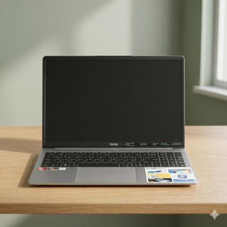 16" Ноутбук Tecno Megabook K16SFA серый