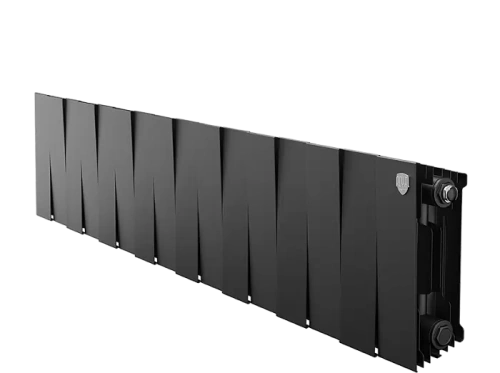 Биметаллический радиатор отопления  Royal Thermo Pianoforte 200 16 Секций Noir Sable