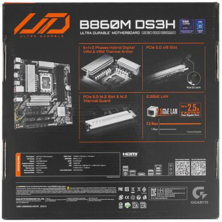 Материнская плата GIGABYTE B860M DS3H