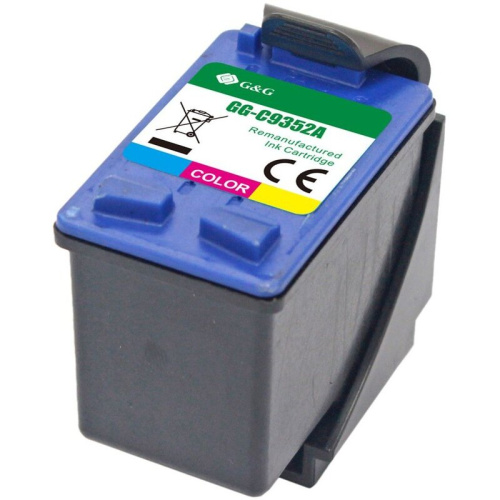 Картридж струйный G&G GG-C9352A 22 многоцветный (11.4мл) для HP DJ 3920/3940/D1360/D1460/D1470/D1560/D2330/D2360/D2430/D2460/F370/F375/F380/F2180/F2