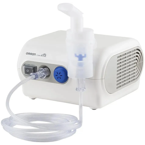 Ингалятор Omron NE-C28 Plus (NE-C28P-RU) компрессорный стационарный белый