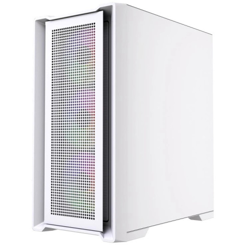 Корпус Powercase Alisio Micro X4W V2 LE (CAMCXW-A4-LE), Tempered Glass, 4х 120mm ARGB PWM fans, белый, mATX