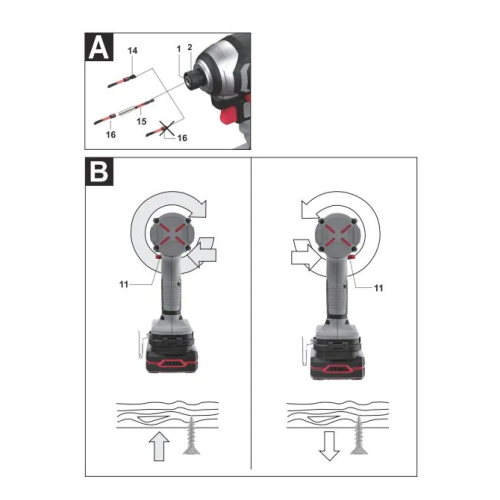 Винтоверт P.I.T. PSD20H-170A/1 с АКК и ЗУ