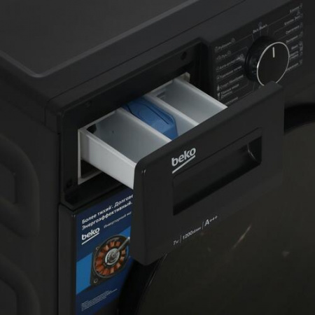 Стиральная машина Beko WSPE7612A черный
