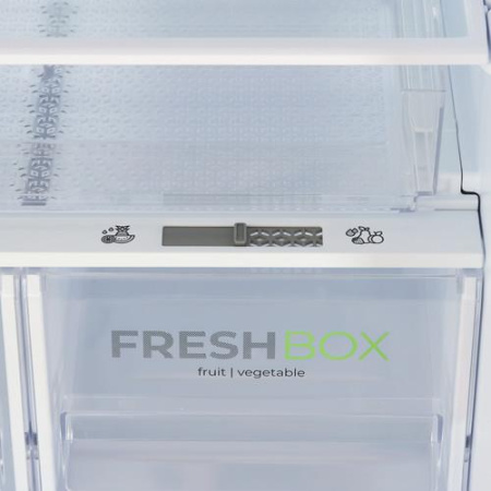 Холодильник с морозильником Бирюса H6149 красный