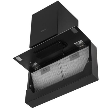 Вытяжка каминная Haier HVX-W682CBX черный/серебристый