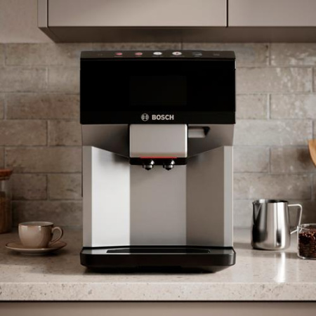 Кофемашина автоматическая BOSCH TPE40307 серебристый