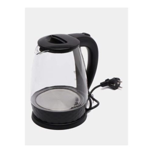 Чайник Добрыня DO-1252 стекло черный