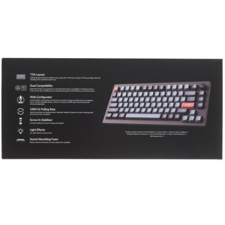 Клавиатура проводная + беспроводная Keychron V1 Max